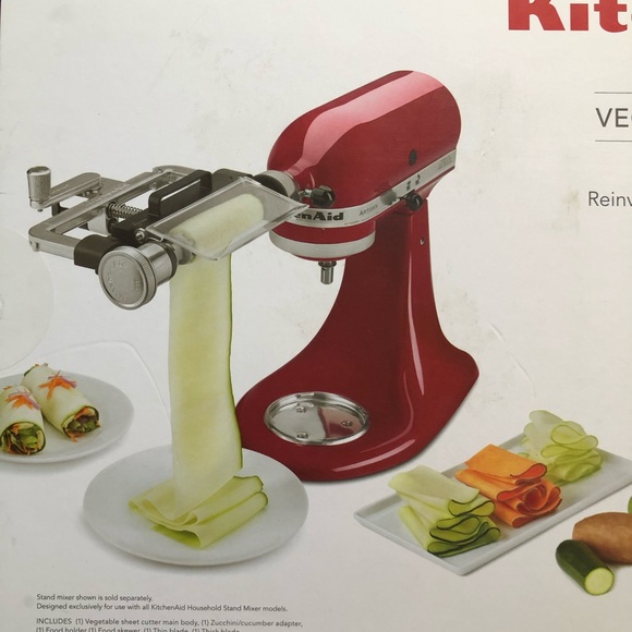 KitchenAid Mixer Attachment: Vegetable Sheet Cutter